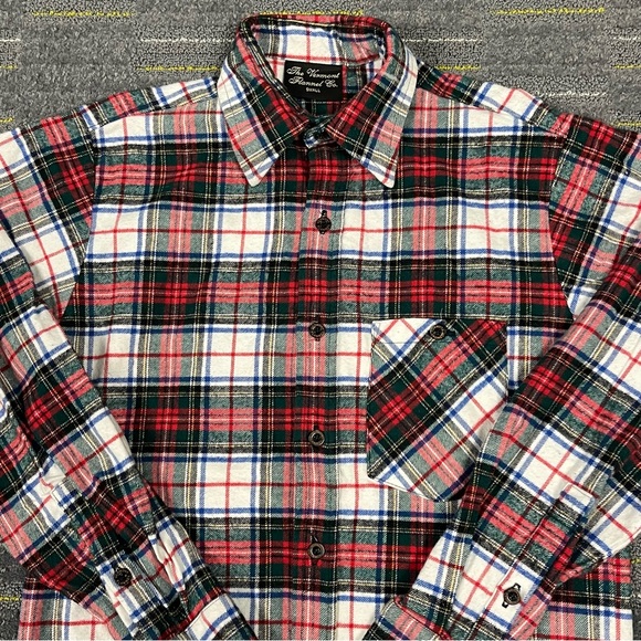 Vermont Flannel Co. Plaid Flannel  Long Sleeve Shirt Mens Size Small Button Down - Picture 3 of 11